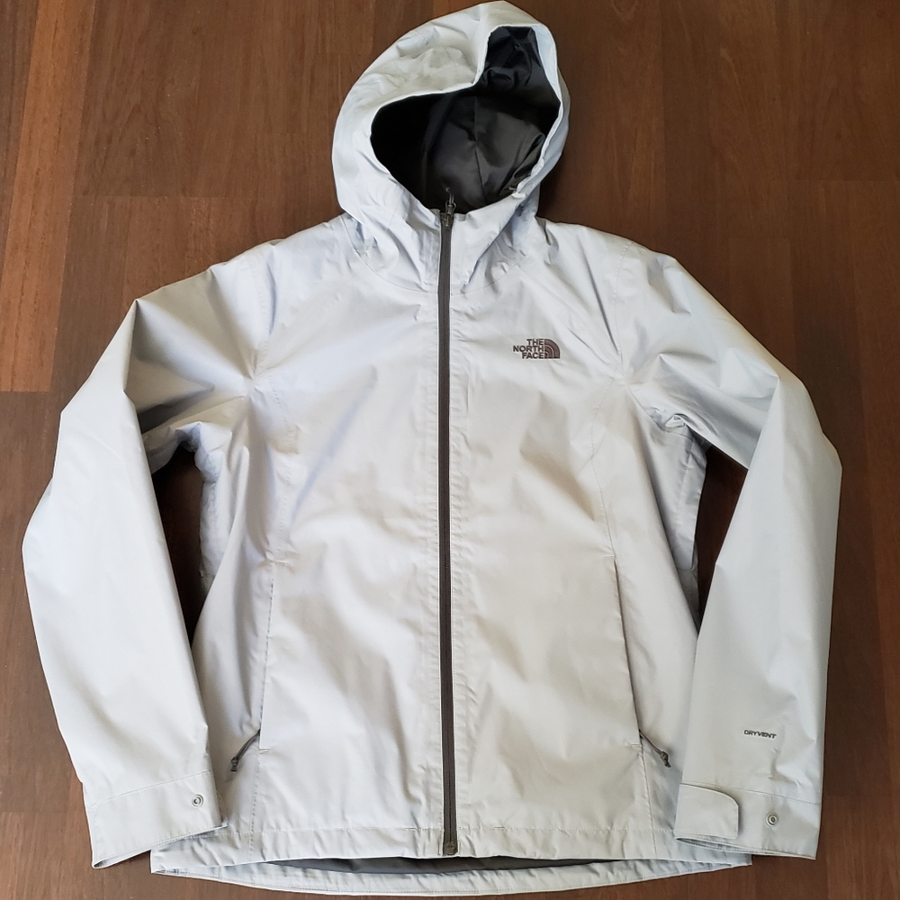 Womens North Face Lightweight Jacket-Gray!